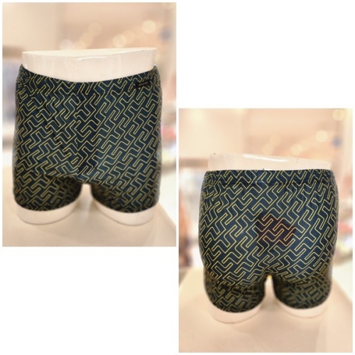 비너스 폴리 스판 기하 나염 이지핏 드로즈 남성팬티 MP7275E KI 카키_이미지