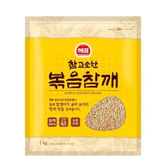 사조대림 해표 참고소한 볶음참깨 1kg (10개)
