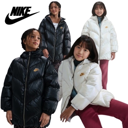  나이키키즈 주니어 펄쉐브론 미드 덕다운 패딩 자켓 A254DM319P