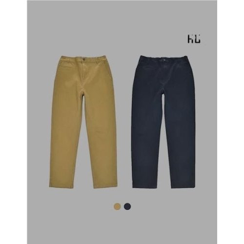 HUM 남 하프 밴딩 면팬츠 H175M411A_이미지