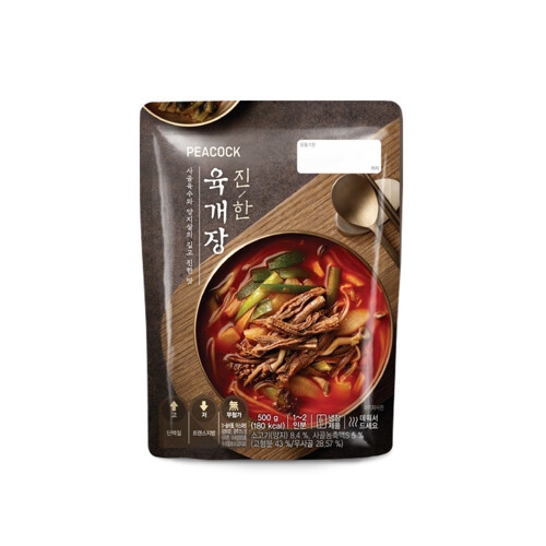 이마트 피코크 진한 육개장 500g (4개)_이미지