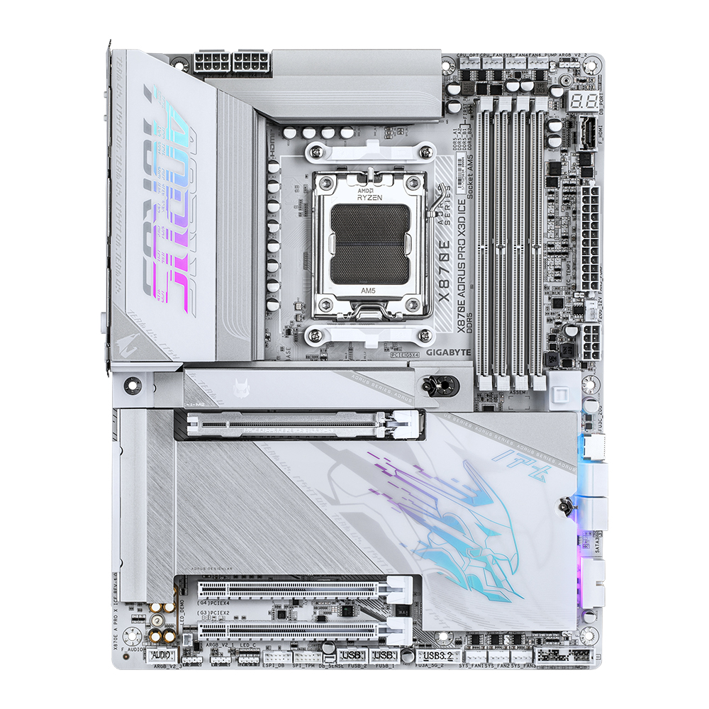 GIGABYTE X870E AORUS PRO X3D ICE ���̾���