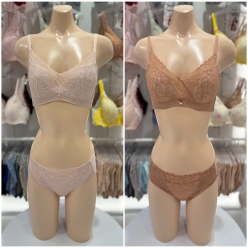 비너스 VBR9000E/F+VPT9000H 밀착감이 좋고 가슴을 잘 모아주는 애쉬메모리 브래지어_이미지