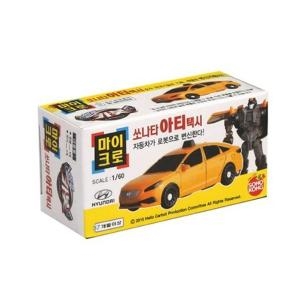 초이락컨텐츠컴퍼니 헬로카봇 마이크로 쏘나타 아티 택시
