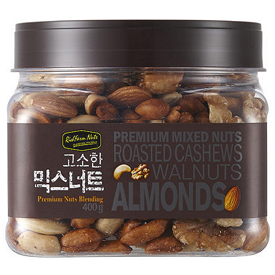 리치팜너트 고소한 믹스너트 400g (2개)