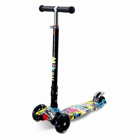 블루초이스 미코우 접이식 아동용 발광 킥보드 (쿨스토리)