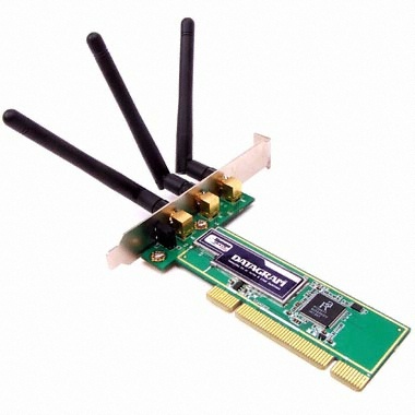 시리어스테크널리지 데이타그램 DPWL MIMO 54G PCI 무선랜카드_이미지