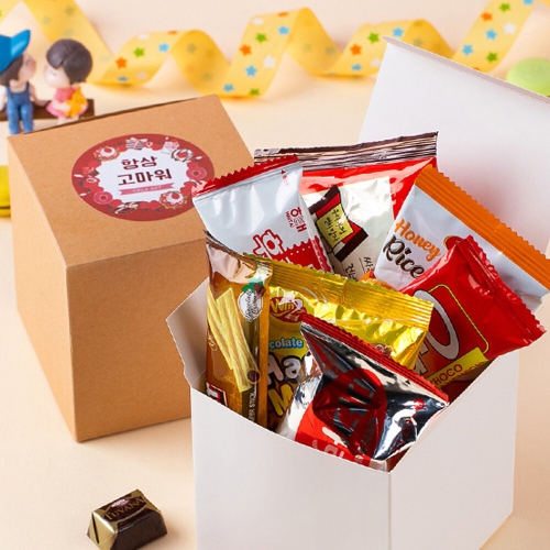 간식박스 학교 학생 간식 선물 세트 과자 꾸러미 1180311