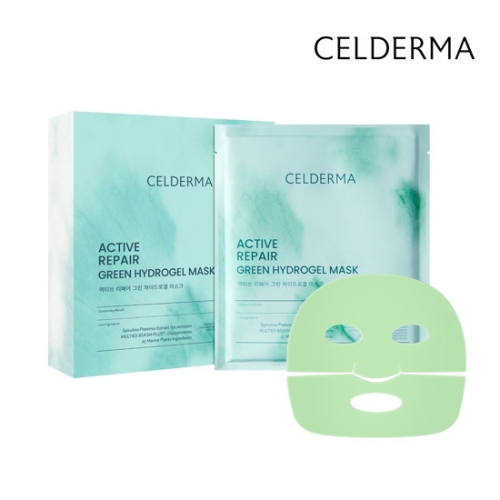 제닉 셀더마 액티브 리페어 그린 하이드로겔 마스크 4매입