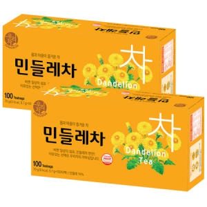 송원식품 민들레차 100티백 (2개)_이미지