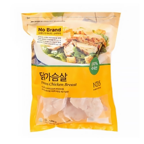 이마트 노브랜드 닭가슴살 1kg (1개)_이미지