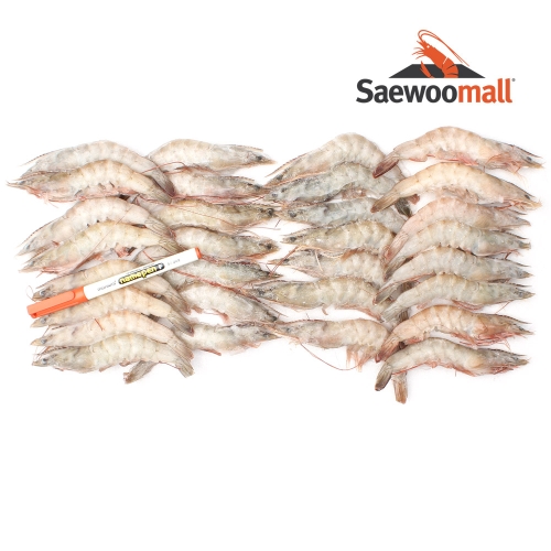 바른씨 화이트새우 30마리 500g