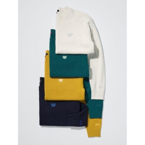 유니클로 카우즈 윈터 램스울 크루넥스웨터 485271