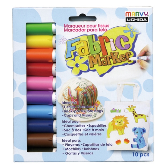 우찌다 560 패브릭마카 세트 (10색)_이미지