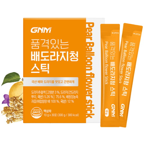GNM자연의품격 품격있는 배도라지청 스틱 10g 30포 (5개)_이미지