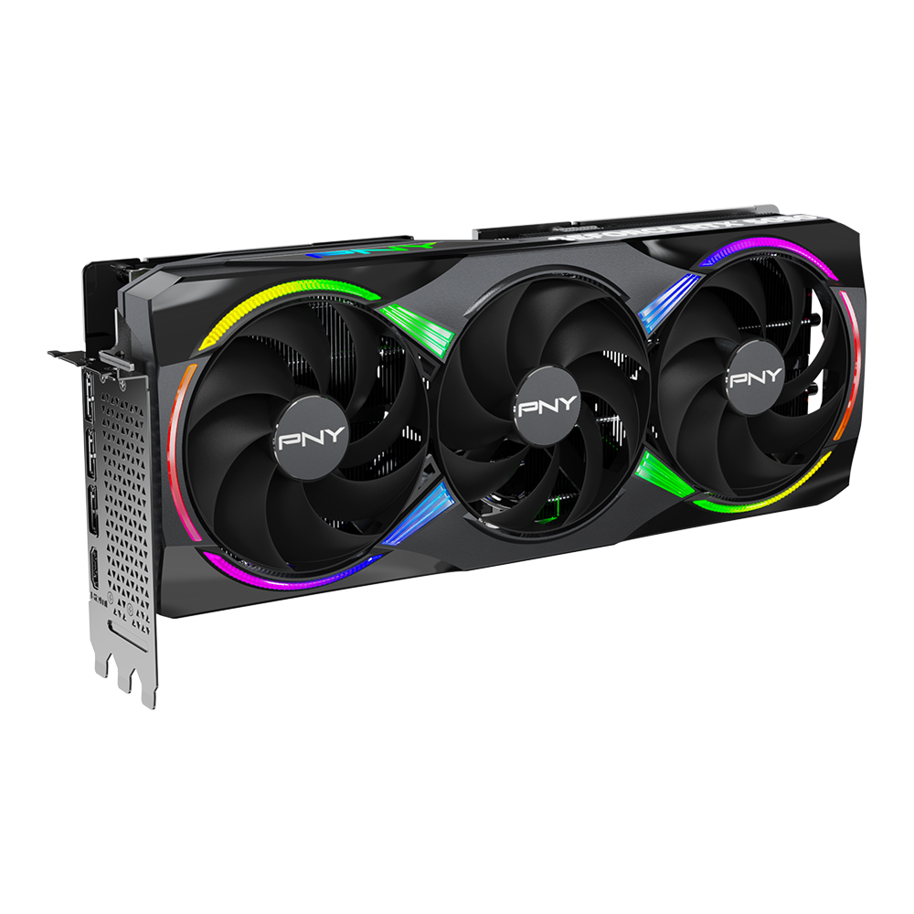PNY ������ RTX 5080 EPIC-X RGB OC D7 16GB Triple Fan ���̾���