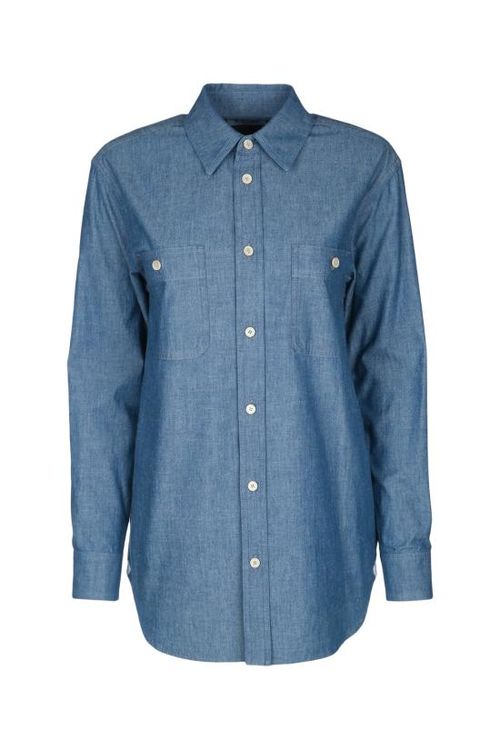 로로피아나 셔츠 FAP3885 WF89 AQUIFER MELANGE 145052574