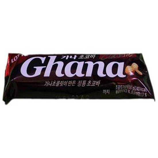 롯데웰푸드 가나 초코바 땅콩 50g (12개)_이미지