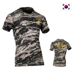 쿨론 군헌터 ROKMC 해병대 디지털 반팔 군대 티셔츠 11562806_이미지