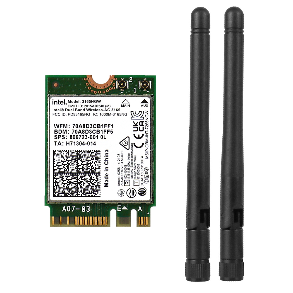 에즈윈 Deskmini Wi-Fi Kit AC3165 무선랜카드_이미지
