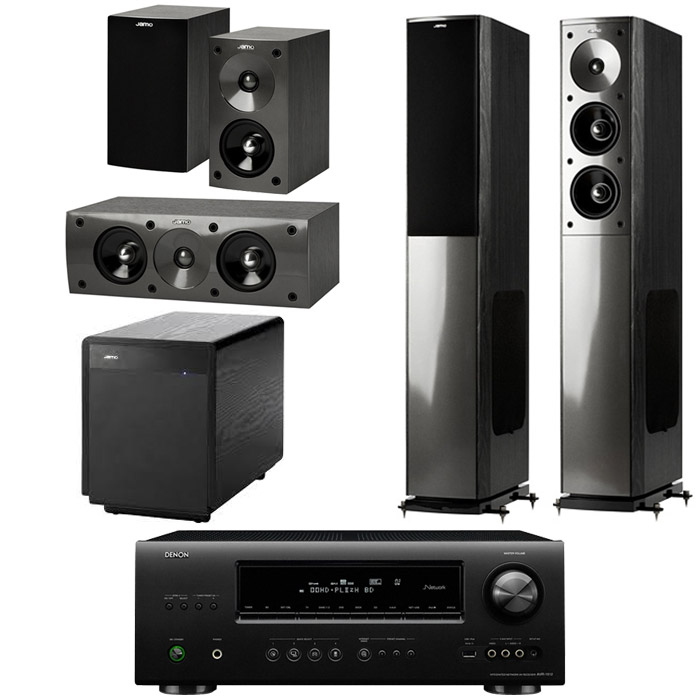 야모 S606 5.1채널 + 데논 AV리시버 (AVR-1912, SUB-250)_이미지