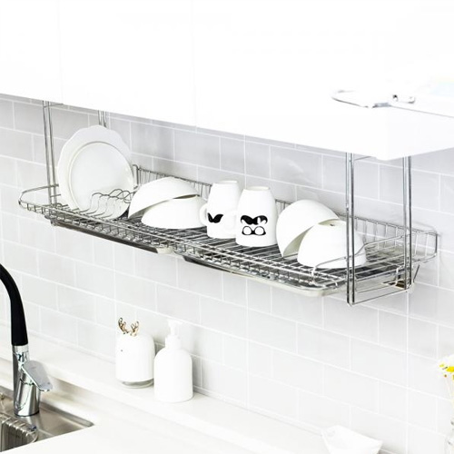 광폭로얄 씽크선반 900 (스텐쟁반)