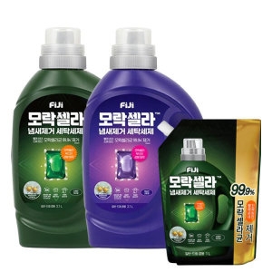 LG생활건강 피지(FIJI) 모락셀라 냄새제거 코튼향 2.1L + 허브향 2.1L