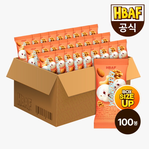 HBAF 먼투썬 하루견과 요거트베리 20g (100개)_이미지