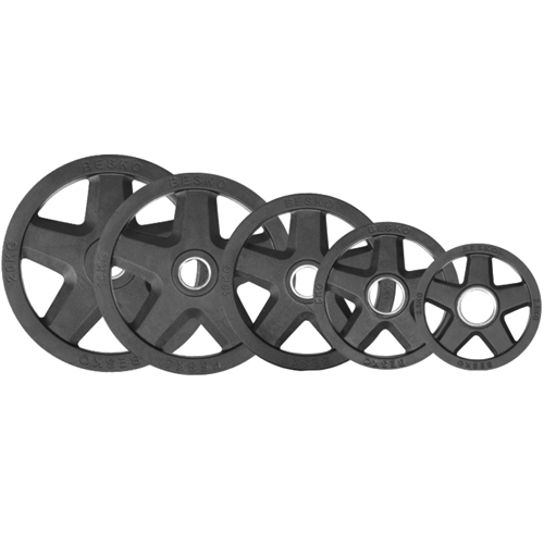 베스코 5홀 중량원판 (10kg, 2개)_이미지