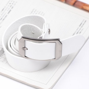  남성 팔각버클 이태리통가죽 캐주얼 허리띠 G