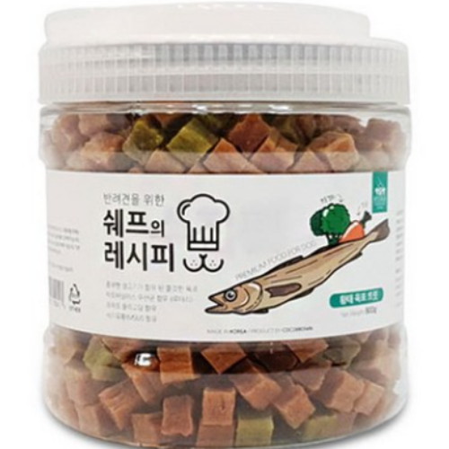 펫슐랭 쉐프의레시피 황태 육포 트릿 800g