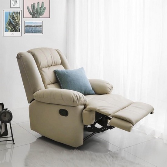 바네스데코 리르 가죽 리클라이너 1인용