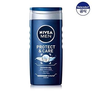 니베아 맨 프로텍트 앤 케어 샤워 젤 250ml (1개)_이미지