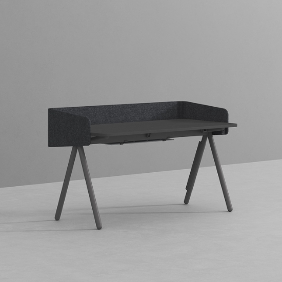 데스커 낮은 칸막이 독서실 책상 (1400x700)_이미지