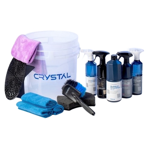 불스원 크리스탈 셀프 세차 13종 풀케어 버킷 세트_이미지