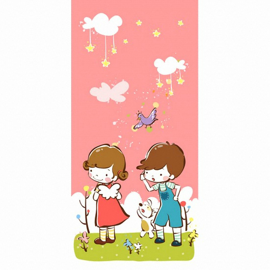 낭만창고  천사의 날개 시트지 (ncbr124)