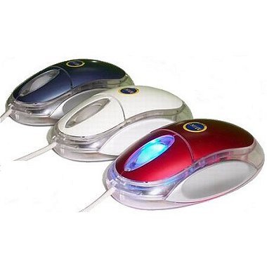 그린테크인터내셔널 MIKI MOUSE OPTICAL 레드_이미지