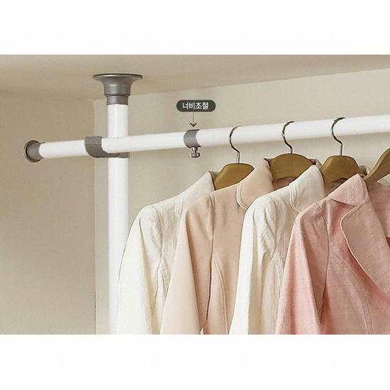 왕자행거 원터치 4단조절 행거 38mm_이미지