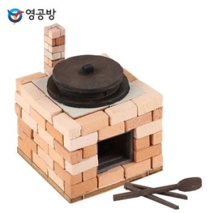 영공방 미니 벽돌 가마솥 아궁이_이미지