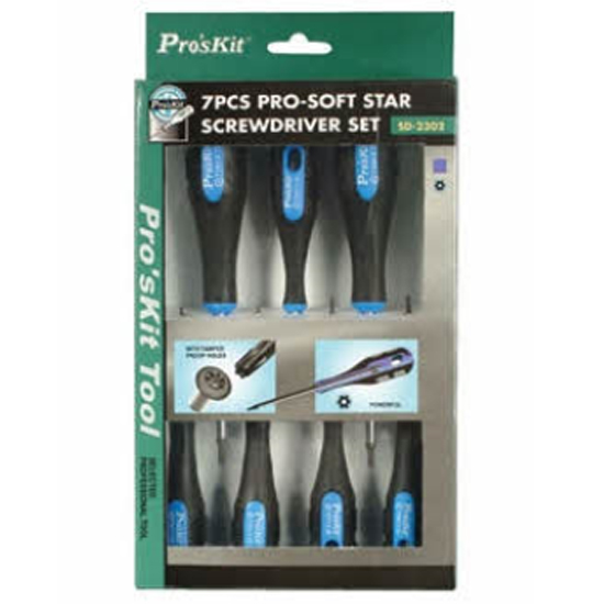 프로킷 프로스킷 별형 드라이버세트 SD-2302 (7pcs)