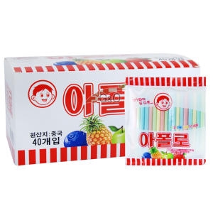 18g x40개입 /빨대 과자/간식/과자