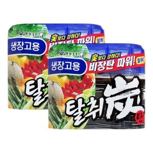 애경 홈즈 탈취탄 냉장고용 140g (10개)