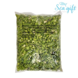 씨기프트 냉동 청양고추 슬라이스 1kg 매운고추 땡초 손질 간편 채소_이미지
