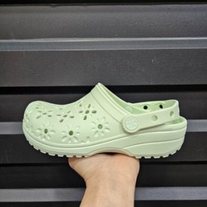  CLASSIC FLORAL CUT OUT CLOG 210927-3YH_DJ