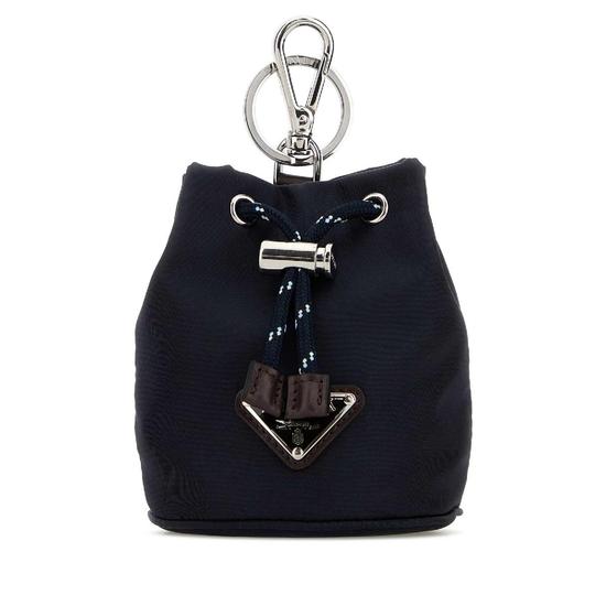 네이비 블루 fabric 키 ring 2TT2022HE1F0008 T