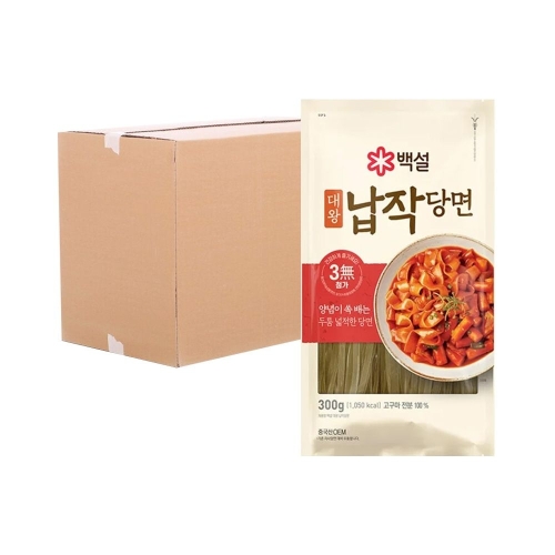 CJ제일제당 백설 대왕 납작당면 300g (20개)_이미지