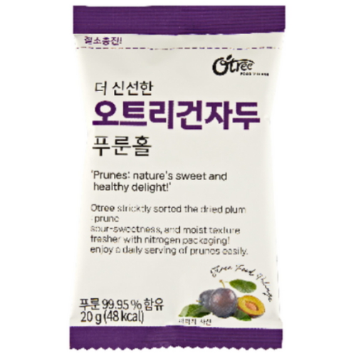 오트리푸드빌리지 건자두 푸룬홀 20g (20개)