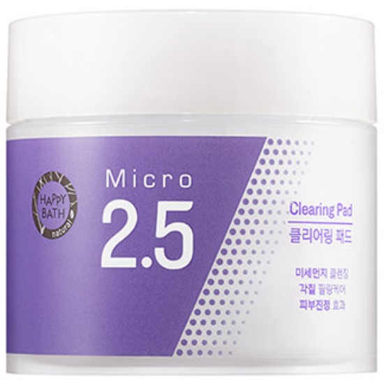 아모레퍼시픽 해피바스 마이크로2.5 클리어링 필링패드 45매 (2개)