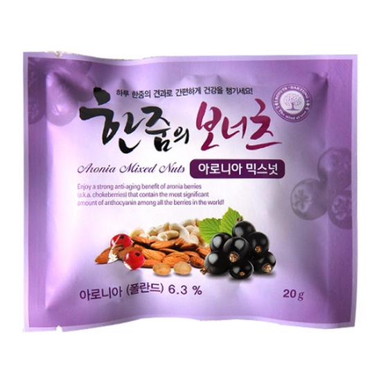 한줌의보너츠 아로니아 믹스넛 20g