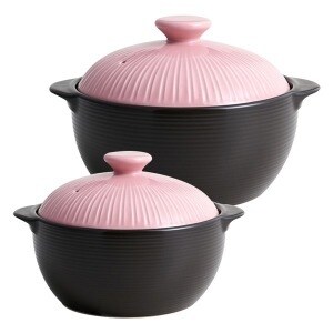 리한 라인팟 무균열 <b>뚝배기</b> 12+16cm 핑크